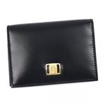 【9月15日まで限定販売】Ferragamo（フェラガモ） カードケース 669995 607106 NERO