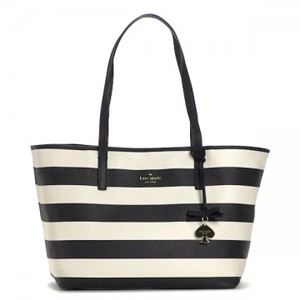 KATE SPADE（ケイトスペード） トートバッグ PXRU4982 19 DECO BEIGE／BLACK