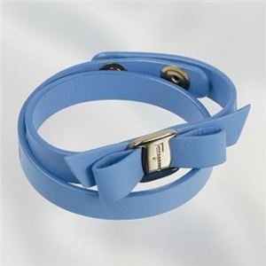 Ferragamo（フェラガモ） ブレスレット 342254 602188 FLEUR BLUE／ORO