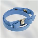 Ferragamo（フェラガモ） ブレスレット 342254 602188 FLEUR BLUE／ORO