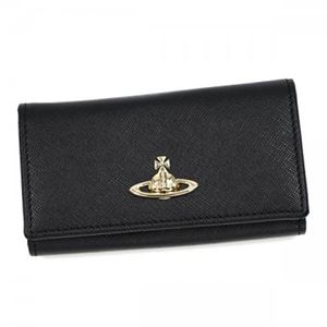 【9月15日まで限定販売】Vivienne Westwood（ヴィヴィアンウエストウッド） キーケース 32759 BLACK