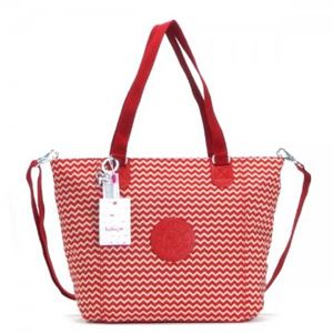 【9月15日まで限定販売】Kipling（キプリング） ハンドバッグ K12275 B40 CHEVRON RED C