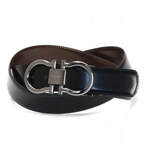 Ferragamo（フェラガモ） ベルト 676031 NERO 長さ115cm