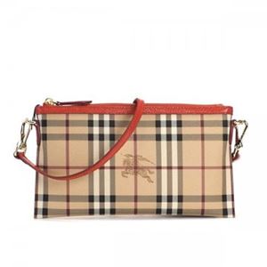 Burberry（バーバリー） ナナメガケバッグ LS PEYTON HTR 6094T CORAL RED