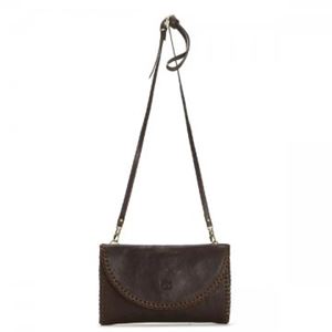 IL BISONTE（イルビソンテ） ショルダーバッグ A2333 DARK BROWN
