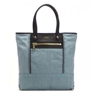 DIESEL（ディーゼル） トートバッグ X02528 H4807 LIGHT BLUE／BLACK