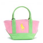 RalphLauren（ラルフローレン） トートバッグ 950040 HARBOUR PINK／LIME／YELLOW