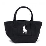 RalphLauren（ラルフローレン） トートバッグ 959007 BLACK CANVAS - WHITE