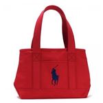 RalphLauren（ラルフローレン） トートバッグ 959008 RED CANVAS - NAVY