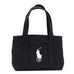 RalphLauren（ラルフローレン） トートバッグ 959011 BLACK CANVAS - WHITE