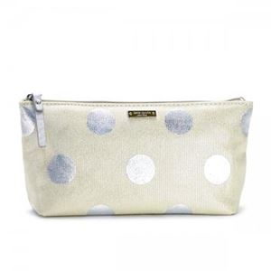 KATE SPADE（ケイトスペード） ポーチ PWRU4136 112 NATURAL／SILVER