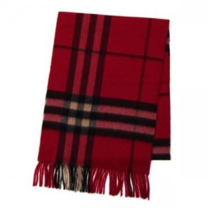 Burberry（バーバリー） マフラー 6113B BRIGHT VERMILLION CK