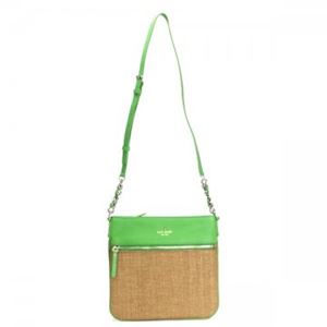 KATE SPADE（ケイトスペード） ナナメガケバッグ PXRU4142 188 NATURAL／SHAMROCK