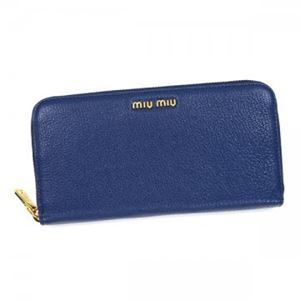 MIUMIU（ミュウミュウ） 長財布 5M0506 F0215 COBALT