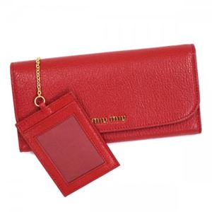 MIUMIU（ミュウミュウ） 長財布 5M1109 F068Z FUOCO