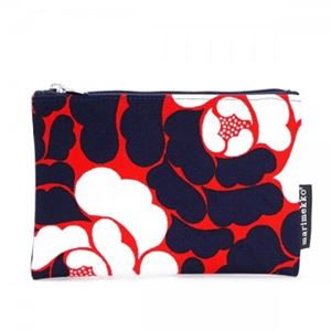 marimekko（マリメッコ） ポーチ 41985 351 RED／BLUE／WHITE