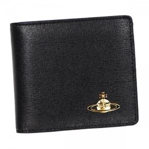 Vivienne Westwood（ヴィヴィアンウエストウッド） 二つ折り財布（小銭入れ付） 730 NERO