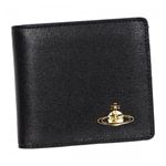 Vivienne Westwood（ヴィヴィアンウエストウッド） 二つ折り財布（小銭入れ付） 730 NERO