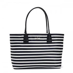 KATE SPADE（ケイトスペード） トートバッグ PXRU5385 71 BLACK／CLOTTED CREAM