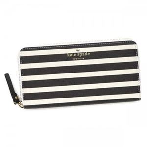 KATE SPADE（ケイトスペード） 長財布 PWRU4235 79 BLACK／SANDY BEACH