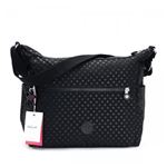 Kipling（キプリング） ナナメガケバッグ K10623 C71 BLACK DOT EMB