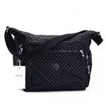 Kipling（キプリング） ナナメガケバッグ K15255 C71 BLACK DOT EMB