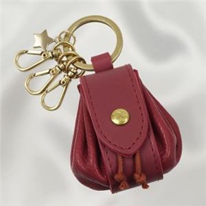 【9月15日まで限定販売】IL BISONTE（イルビゾンテ） キーホルダー C0927 694 LAMBRUSCO