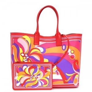 Emilio Pucci（エミリオプッチ） トートバッグ 52BE10 62 ROSSO