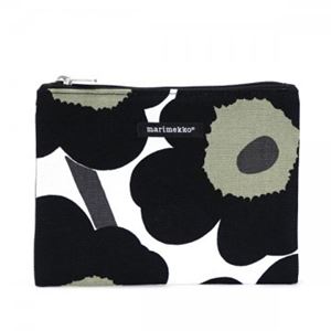 marimekko（マリメッコ） ポーチ 42629 30 WHITE／BLACK