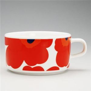 marimekko（マリメッコ） マグカップ 63430 1 WHITE／RED - 拡大画像