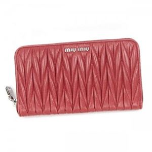 MIUMIU（ミュウミュウ） 長財布  5M0506 F0084 FRAGOLA