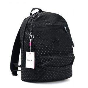 Kipling（キプリング） バックパック  K15016 C71 BLACK DOT EMB