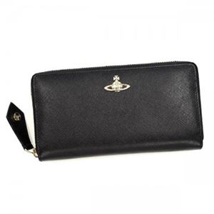 Vivienne Westwood（ヴィヴィアンウエストウッド） 長財布  32653  BLACK