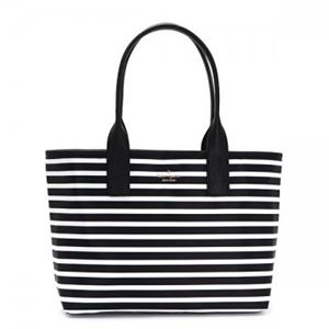 KATE SPADE（ケイトスペード） トートバッグ  PXRU5737 71 BLACK/CLOTTED CREAM