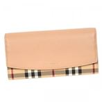 Burberry（バーバリー） 長財布  LS PORTER HBC 66450 PALE CORAL PINK