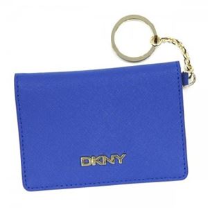 DKNY(ディーケーエヌワイ) カードケース  R1521103 420 BLUE - 拡大画像