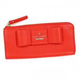 KATE SPADE（ケイトスペード） 長財布L字ファスナー  PWRU4439 635 CHERRY LIQUEUR