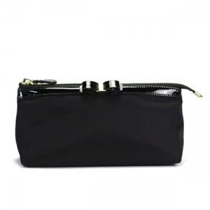 【9月15日まで限定販売】Ferragamo（フェラガモ） ポーチ 22B055 603435 NERO