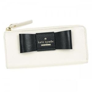 KATE SPADE（ケイトスペード） 長財布L字ファスナー PWRU4439 294 CANVAS／BLACK