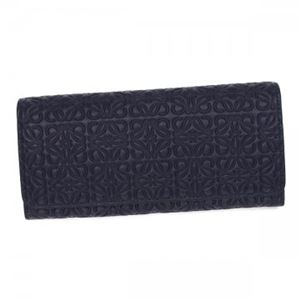 【9月15日まで限定販売】Loewe（ロエベ） 長財布 107.55.F11 5110 NAVY BLUE