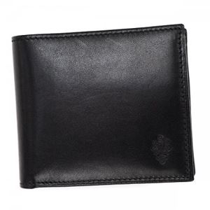PERONI（ペローニ） 二つ折り財布（小銭入れ付） 80011 BLACK - 拡大画像