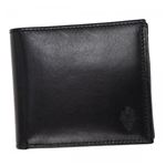 PERONI（ペローニ） 二つ折り財布（小銭入れ付） 80011 BLACK
