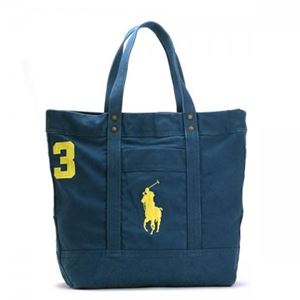 RalphLauren（ラルフローレン） トートバッグ 405532853 10 ROYAL W／ NEON YELLOW PP