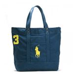 RalphLauren（ラルフローレン） トートバッグ 405532853 10 ROYAL W／ NEON YELLOW PP