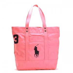 RalphLauren（ラルフローレン） トートバッグ 405532853 13 PERFECTLY PINK W／ NAVY PP