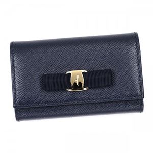 【9月15日まで限定販売】Ferragamo（フェラガモ） キーケース 22C211 600276 OXFORD BLU