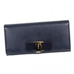 【9月15日まで限定販売】Ferragamo（フェラガモ） 長財布 22A900 560774 OXFORD BLU