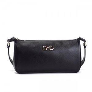 【9月15日まで限定販売】Ferragamo（フェラガモ） ショルダーバッグ 21C368 614039 NERO