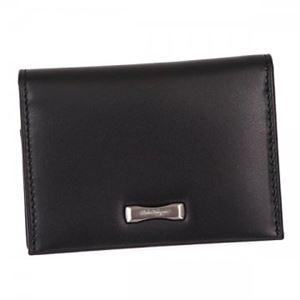 【9月15日まで限定販売】Ferragamo（フェラガモ） カードケース 660147 619876 NERO