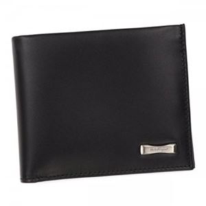 Ferragamo（フェラガモ） 二つ折り財布（小銭入れ付） 660148 619883 NERO